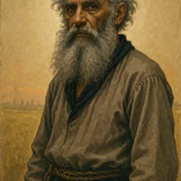 Leo Tolstoy — editorial portrait illustration