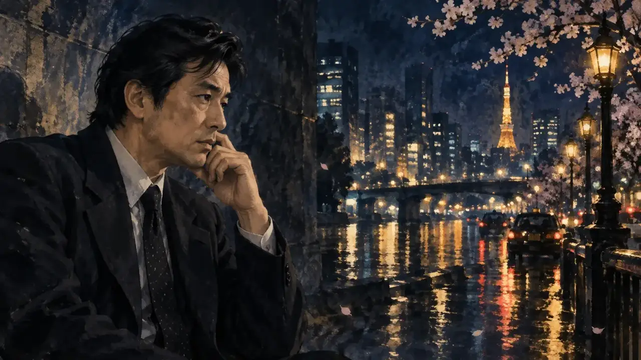 古畑任三郎主题原创概念插画