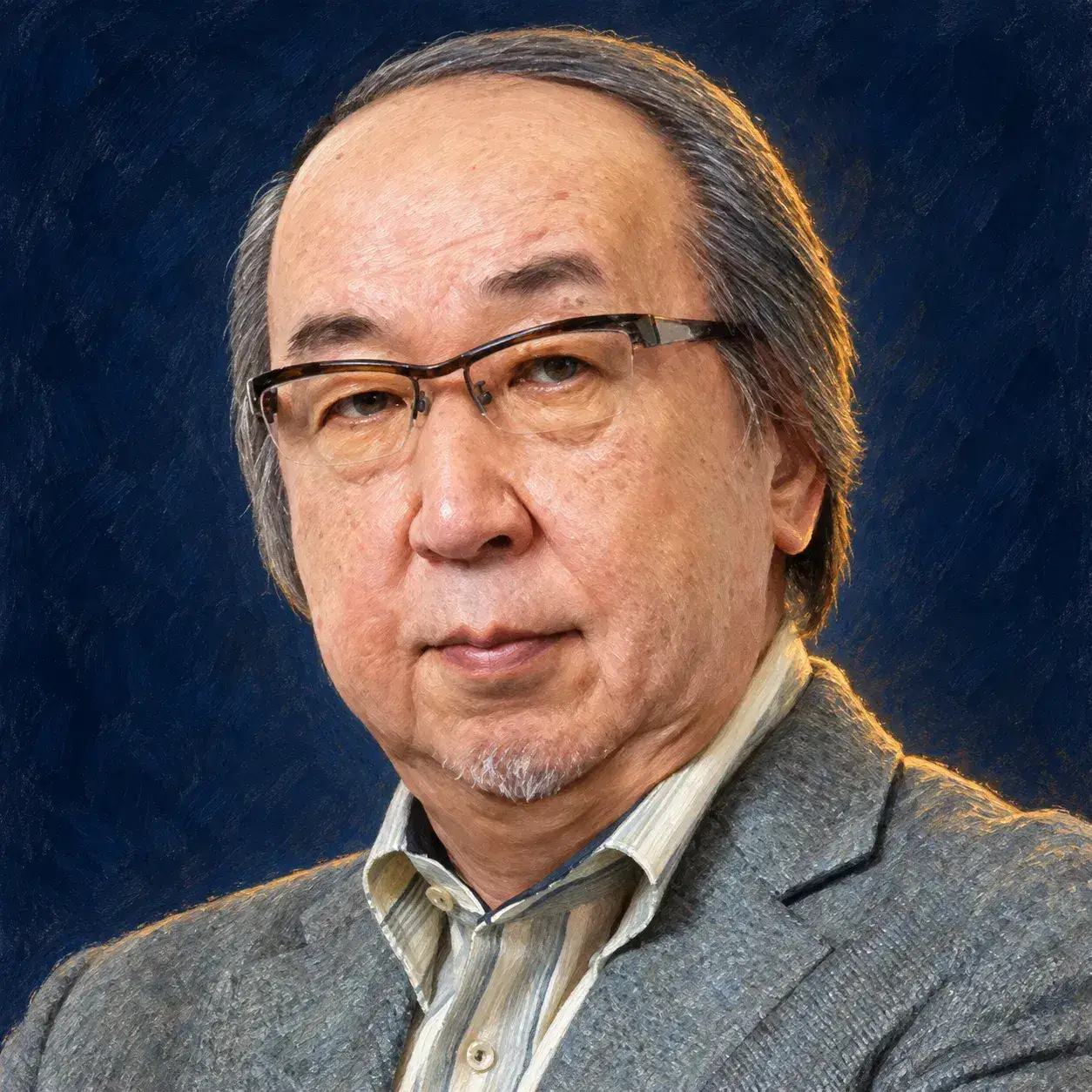 横山秀夫头像